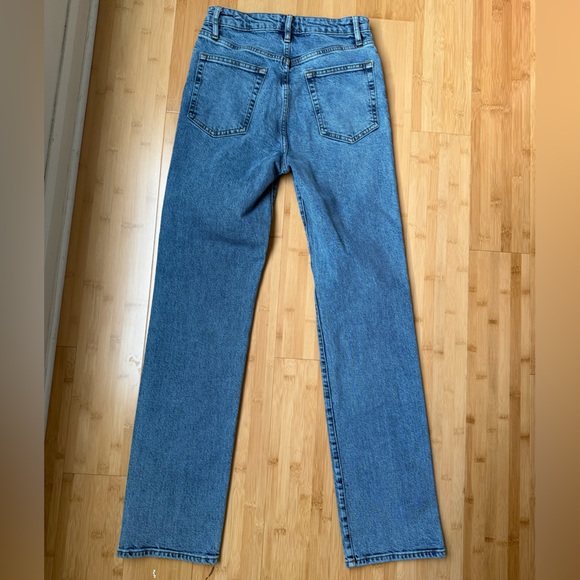 Frame Denim Ruler High Rise Slim Leg Jeans - Picture 5 of 5